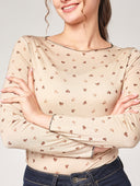 Maglia cashmere cuoricini