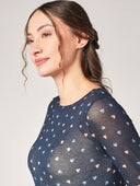 Maglia cashmere cuoricini