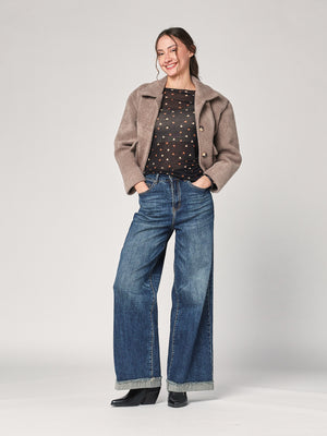 Maglia cashmere cuoricini