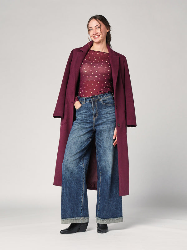 Maglia cashmere cuoricini