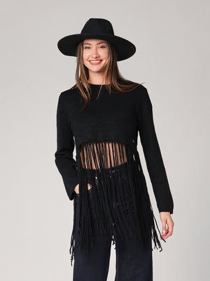 Maglia con frange