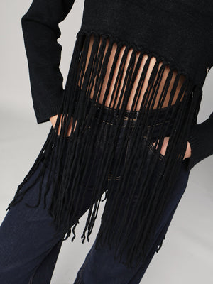 Maglia con frange