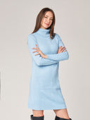 Abito maglia con trecce