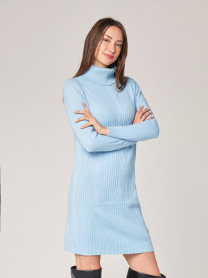 Abito maglia con trecce