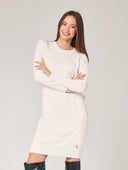 Abito maglia girocollo