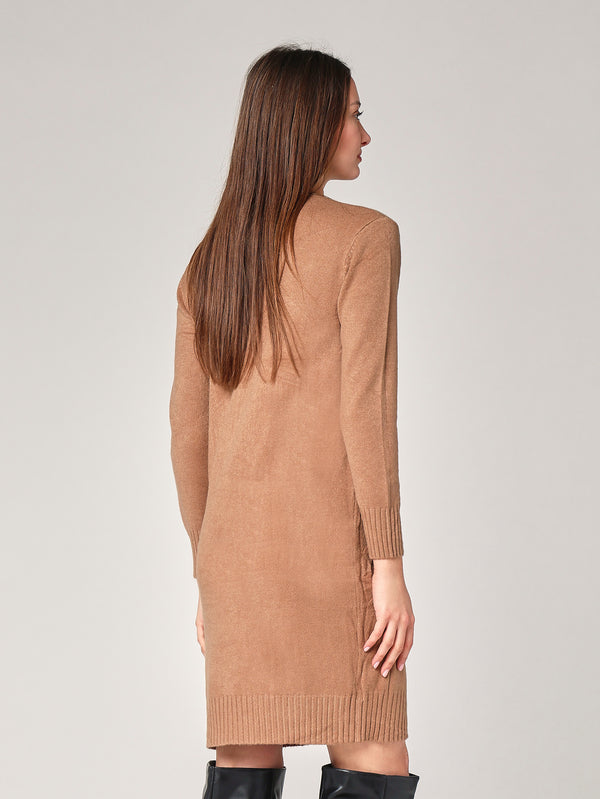 Abito maglia girocollo