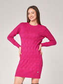 Abito maglia girocollo