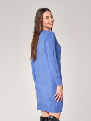 Abito maglia girocollo