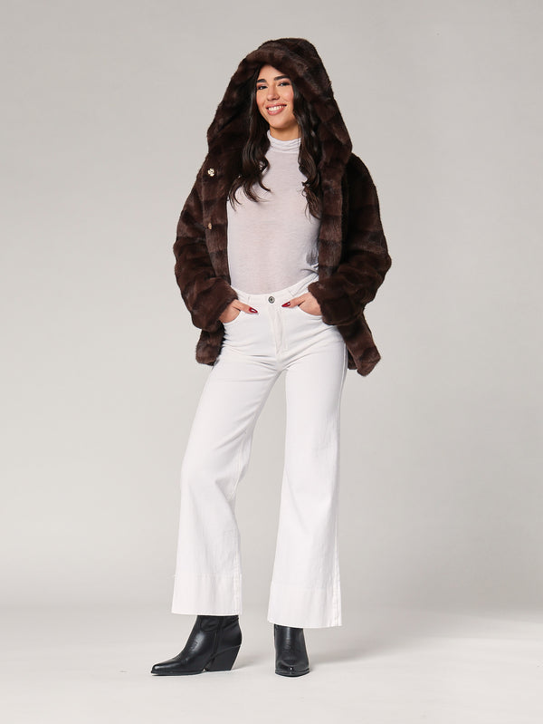 Dolcevita cashmere con pizzo