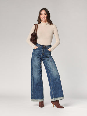 Dolcevita cashmere con pizzo