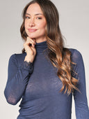 Dolcevita cashmere con pizzo