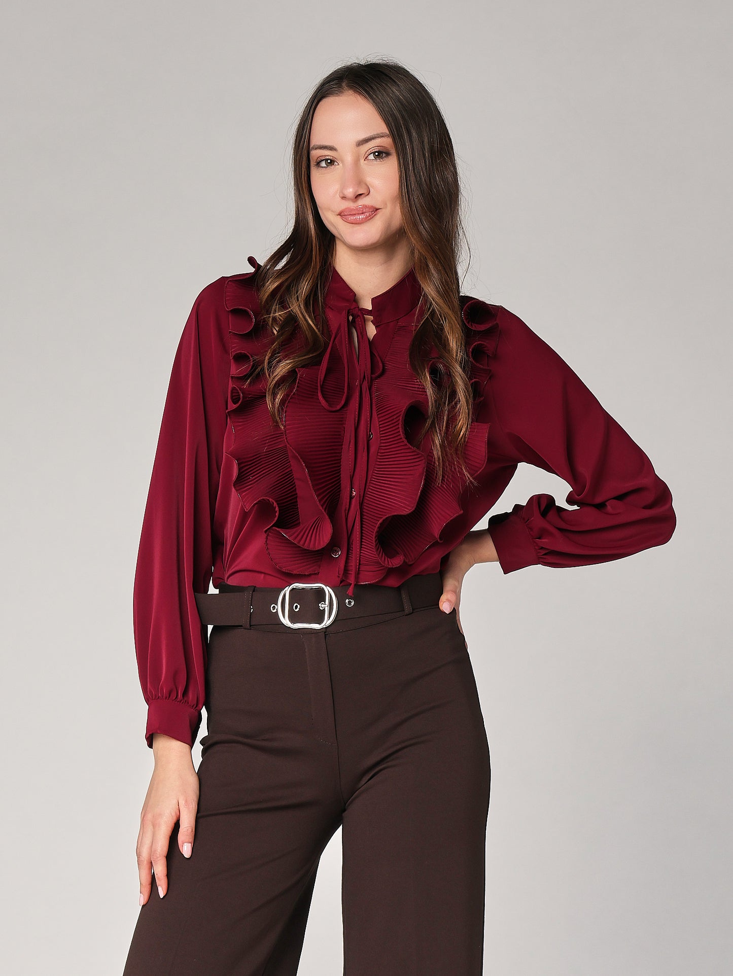 Camicia con rouge