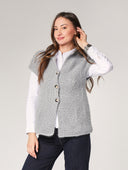 Gilet maglia due bottoni