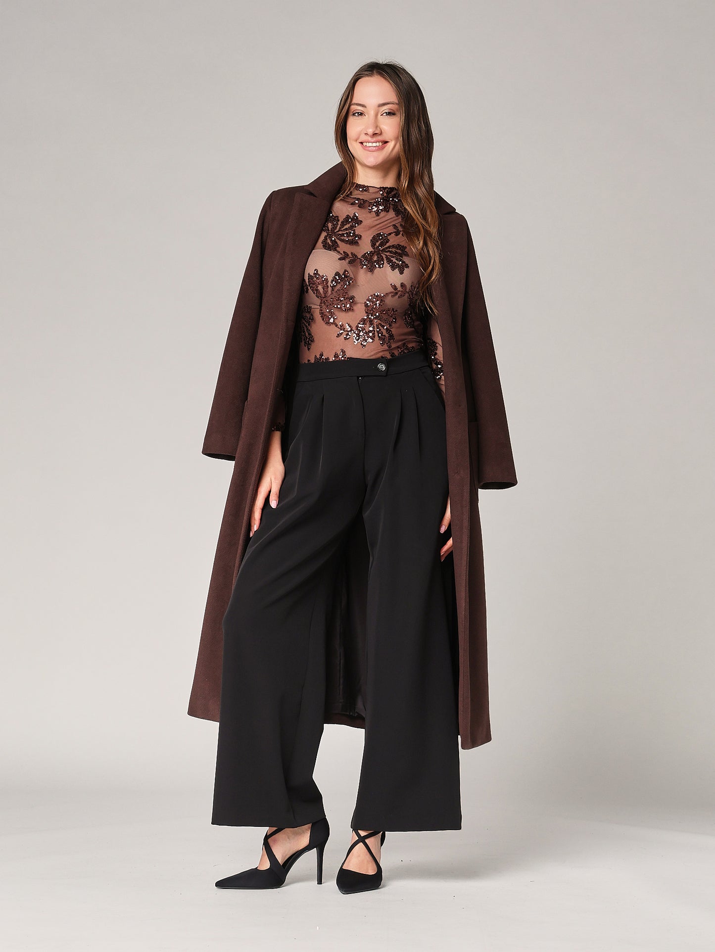 Maglia con paillettes