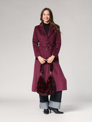 Borsa pelliccia con tracolla