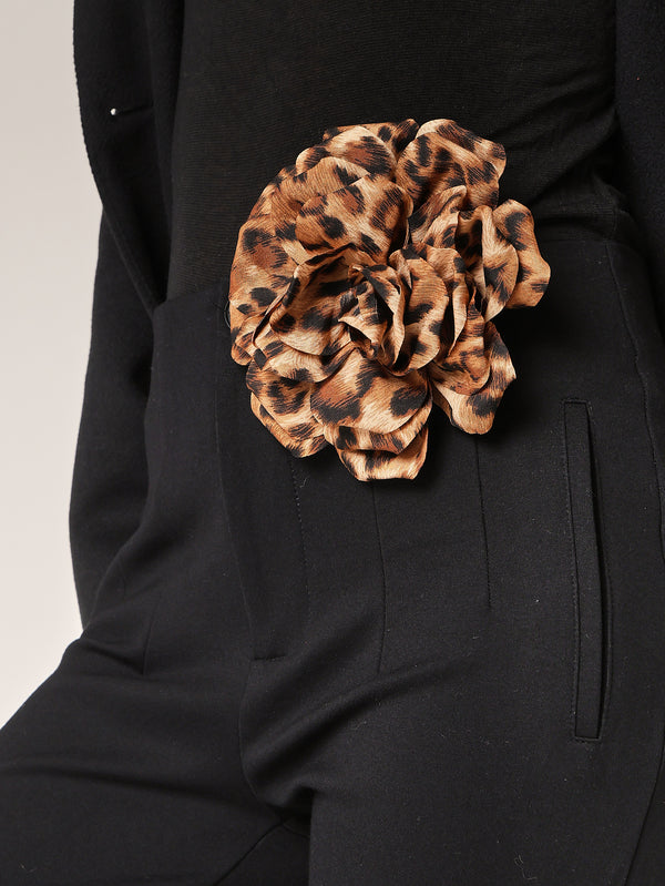 Spilla a rosa animal