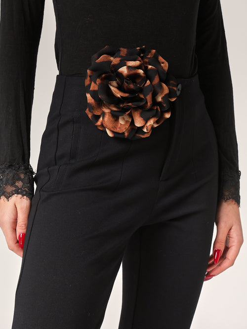 Spilla a rosa animal