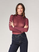 Body cashmere collo alto