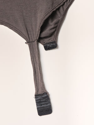 Body cashmere collo alto