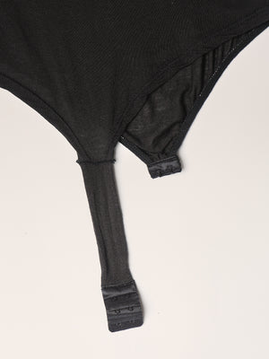 Body cashmere collo alto