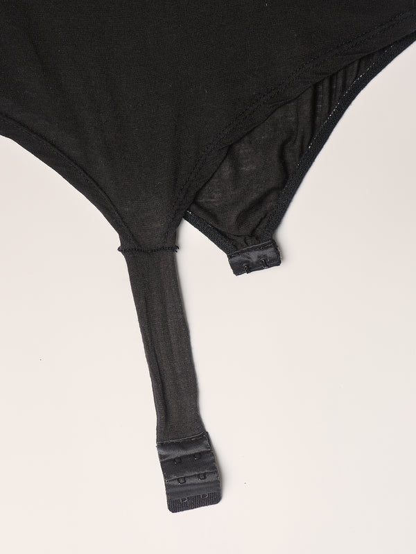 Body cashmere collo alto