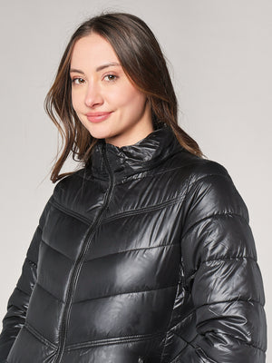 Piumino con cappuccio