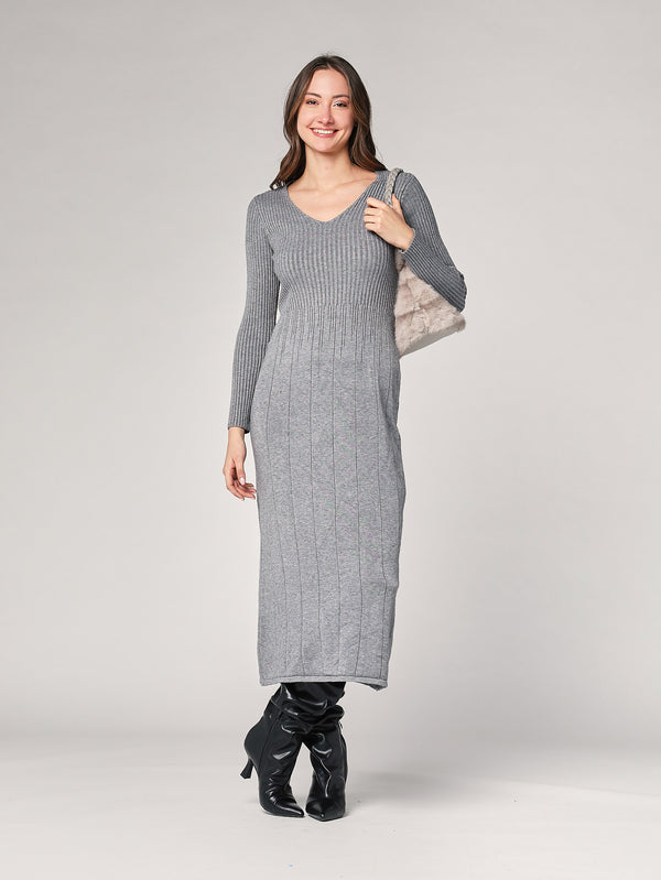 Abito maglia lungo