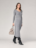 Abito maglia lungo