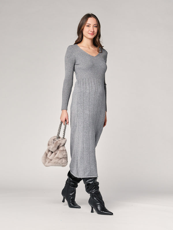 Abito maglia lungo