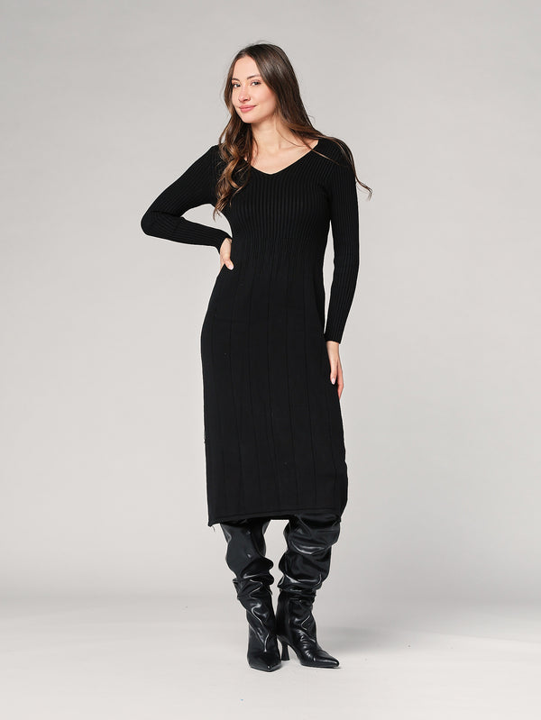 Abito maglia lungo