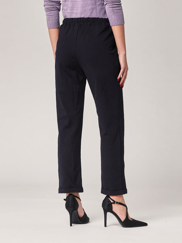 Pantalone pm con risvolto