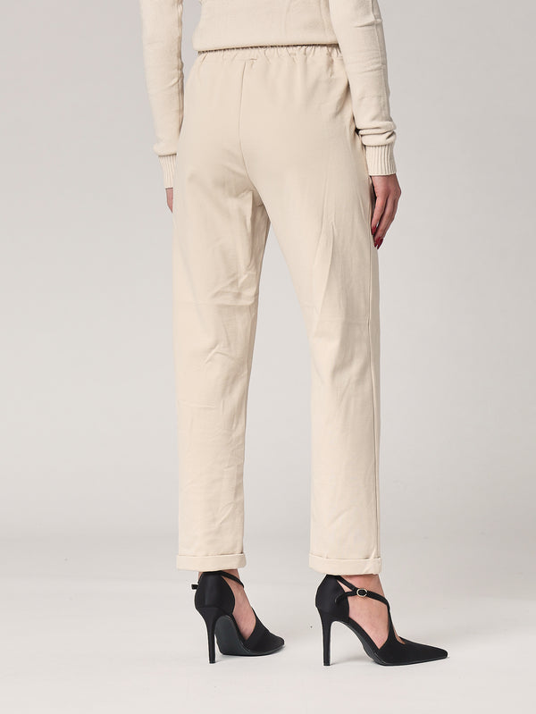 Pantalone pm con risvolto