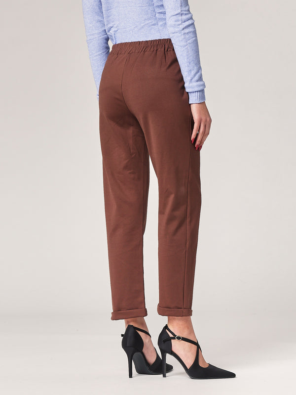 Pantalone pm con risvolto