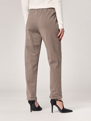 Pantalone pm con risvolto