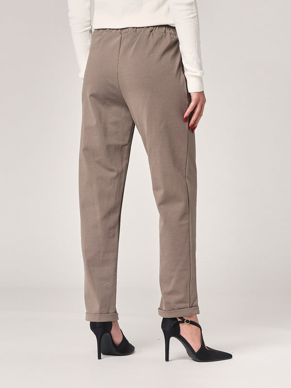 Pantalone pm con risvolto