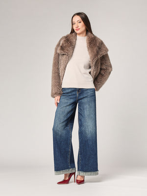 Lupetto con paillettes