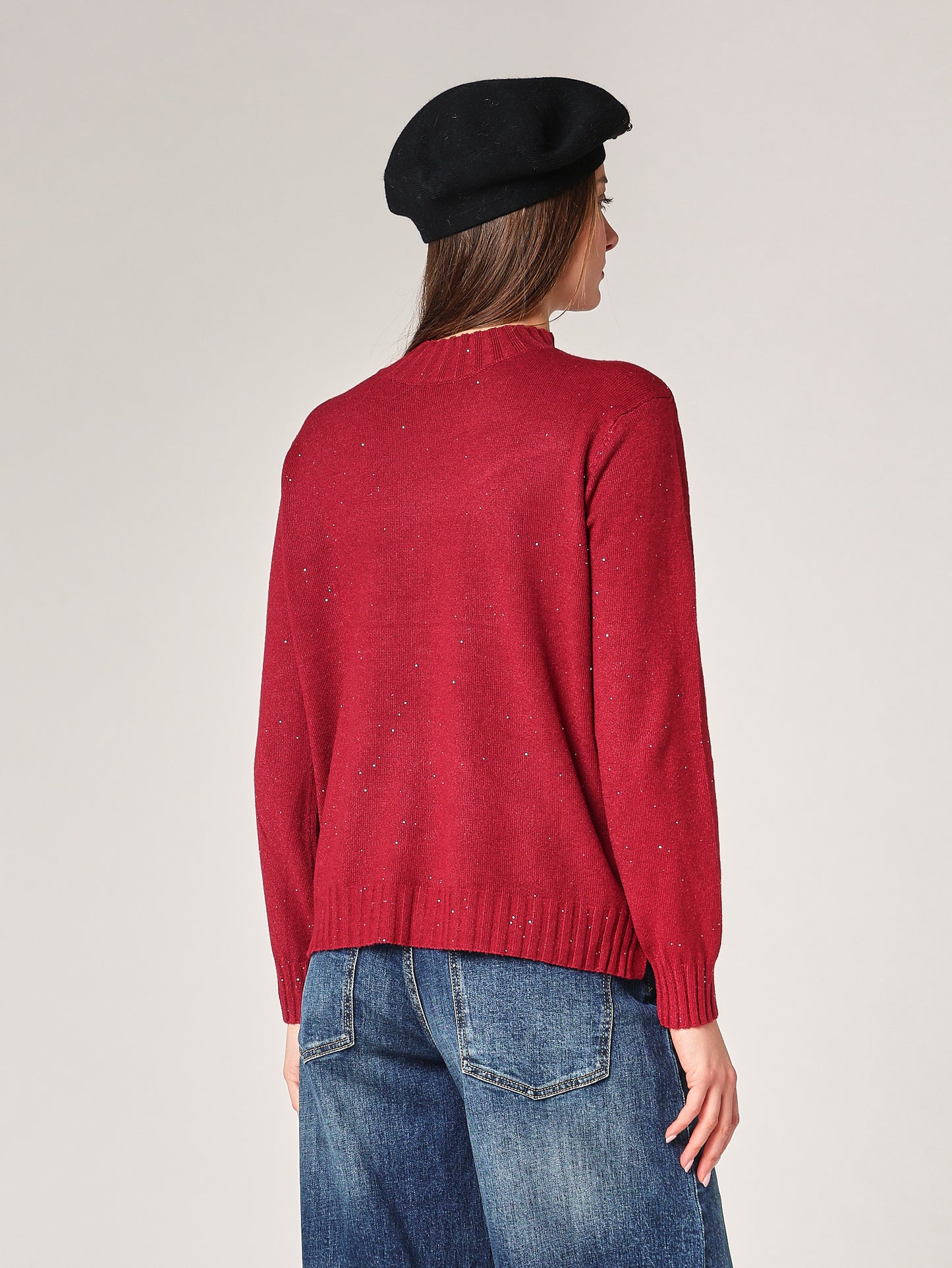 Lupetto con paillettes