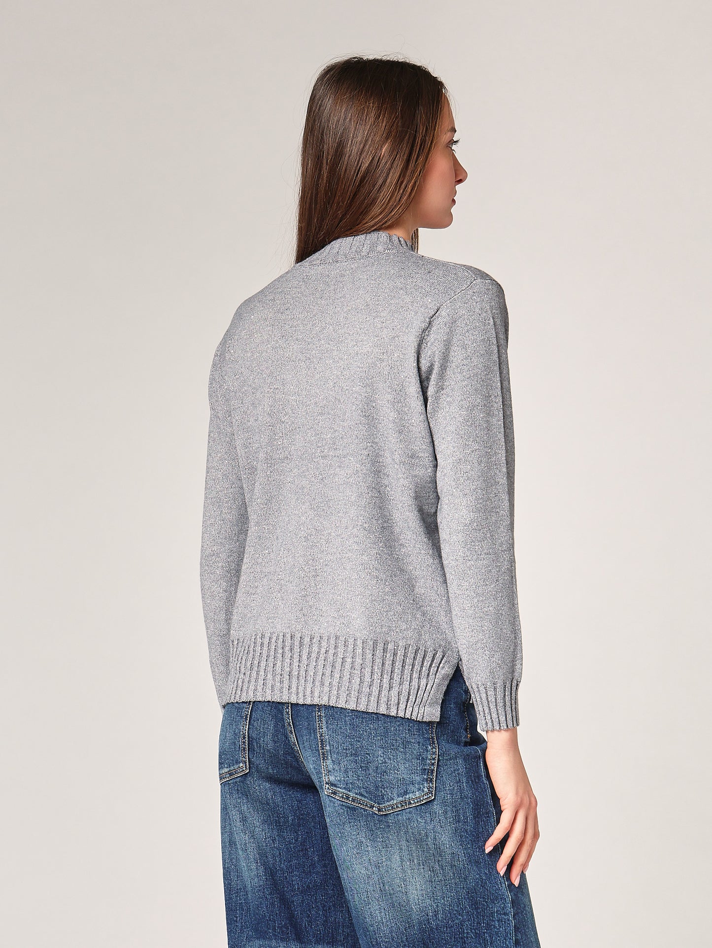 Lupetto con paillettes