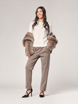 Pantalone pm con risvolto