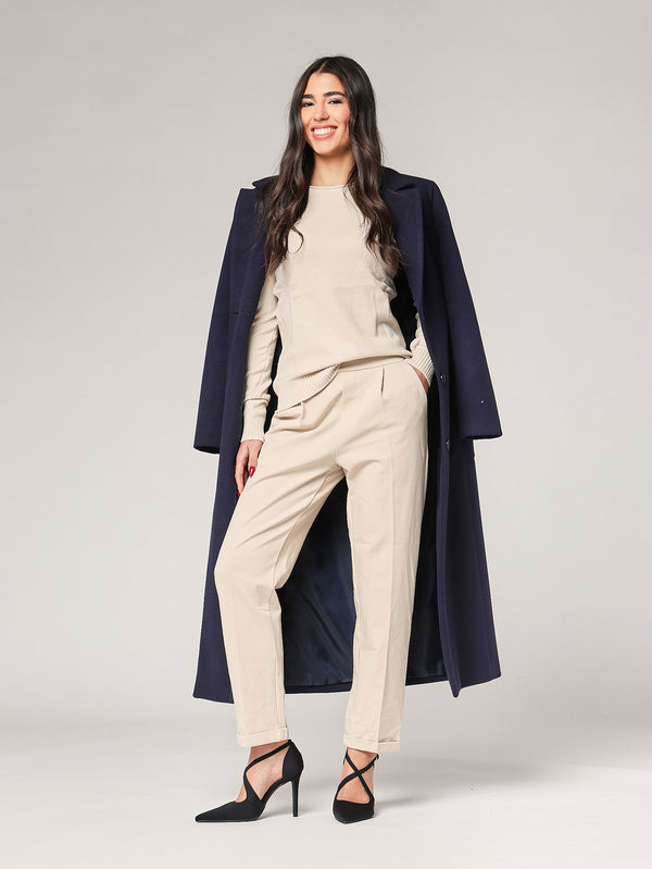 Pantalone pm con risvolto