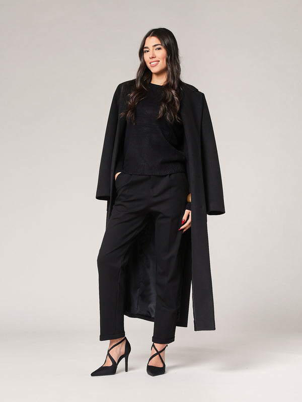 Pantalone pm con risvolto