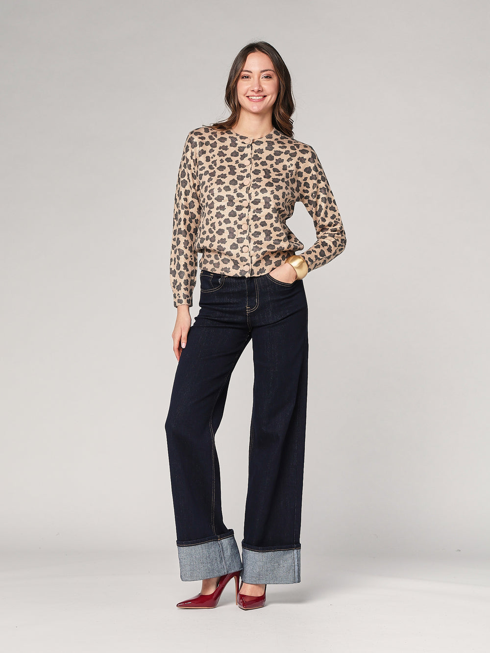 Golfino stampa animal