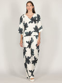 Maglia in fantasia floreale