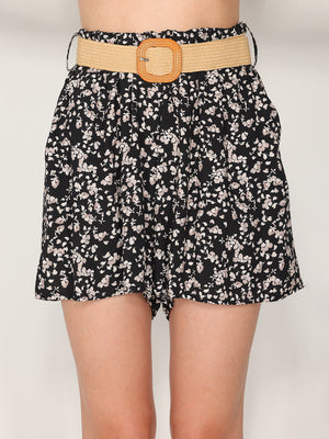Shorts in fantasia floreale