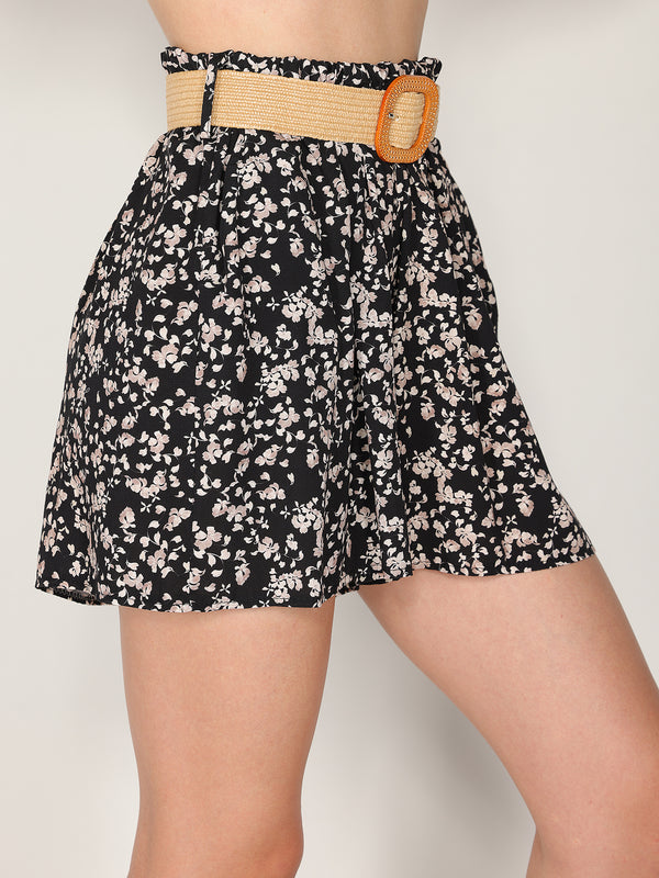 Shorts in fantasia floreale