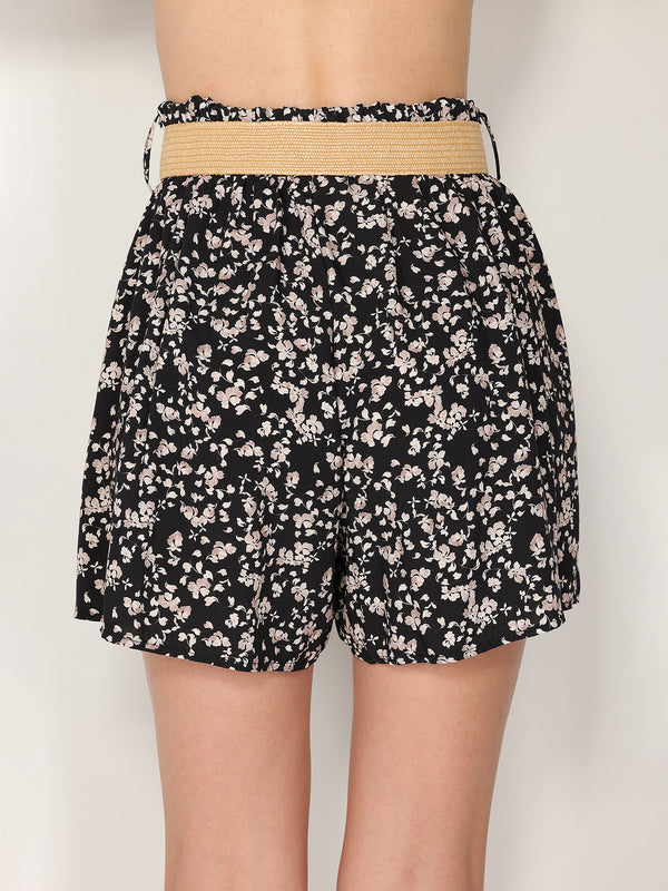 Shorts in fantasia floreale