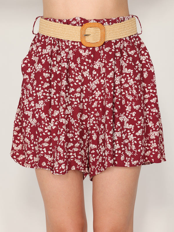 Shorts in fantasia floreale