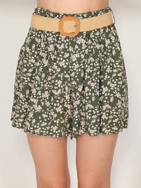 Shorts in fantasia floreale
