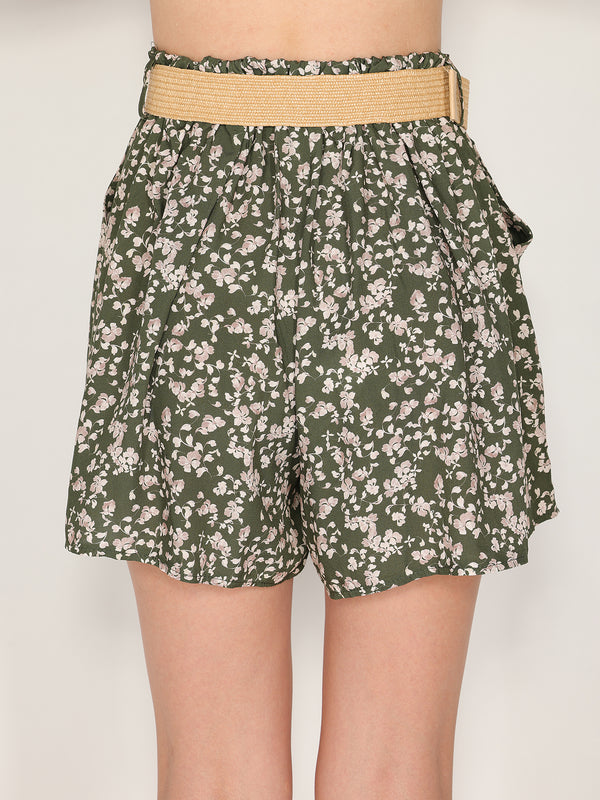 Shorts in fantasia floreale