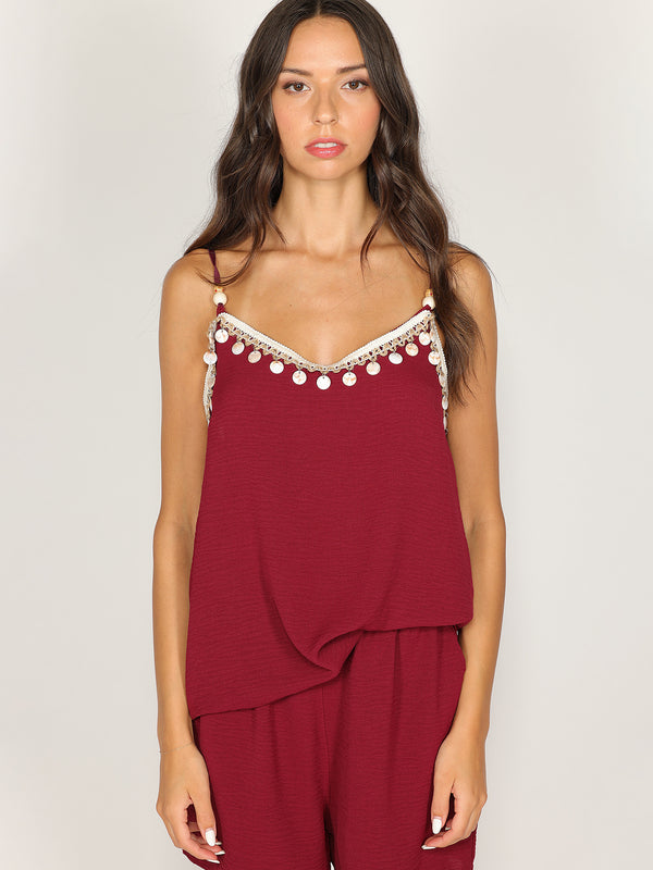 Completo top e shorts